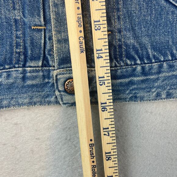 Vintage Gauchos Denim Jean Jacket Mens Sz 38 (Chest) Selvedge - Picture 10 of 10